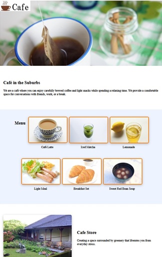 Cafe Template